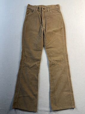 Vintage 70's Maverick Corduroy Flare Pants, Boy's Size 16 Slim